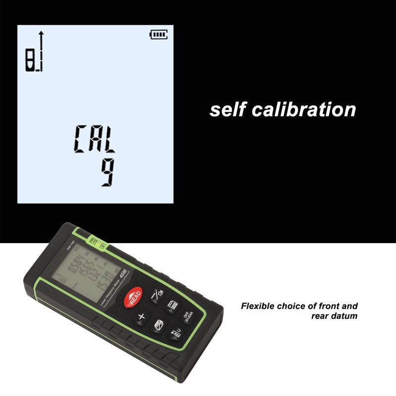 Laser Distance Meter Handheld 630‑670nm High Accuracy Infrared Laser Measurement