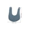 DECHOUS 4Pcs Bandana Drool Bibs Double Layer Cotton Muslin Teething