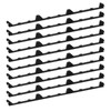 SuperDi 12in Inside 10Pcs - 12" Classic Ribbed Profile Foam