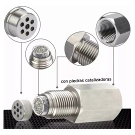 NOTWAIT Mini Catalizador Sensor De Oxigeno Apaga Código P0420 P0430