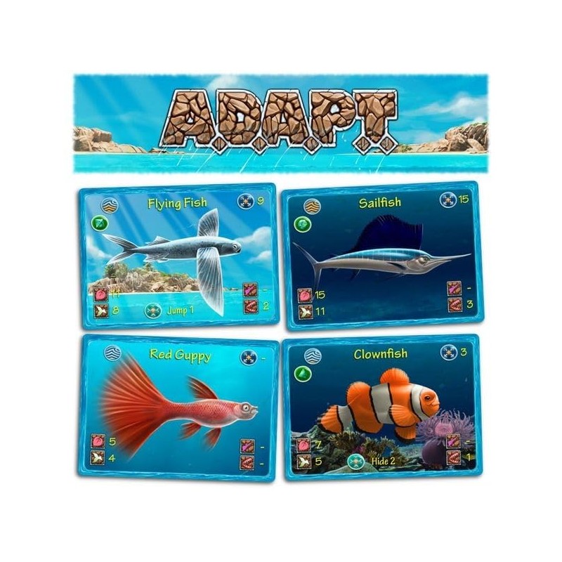 ADAPT - The card & dice game