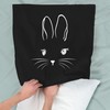 Shirtracer Cushion Cover – Easter Cushion – Rabbit Head Simple