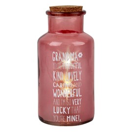 Message of Love Light Up Jar New Grandma | Birthday Unisex | Home Décor | 2 x AA
