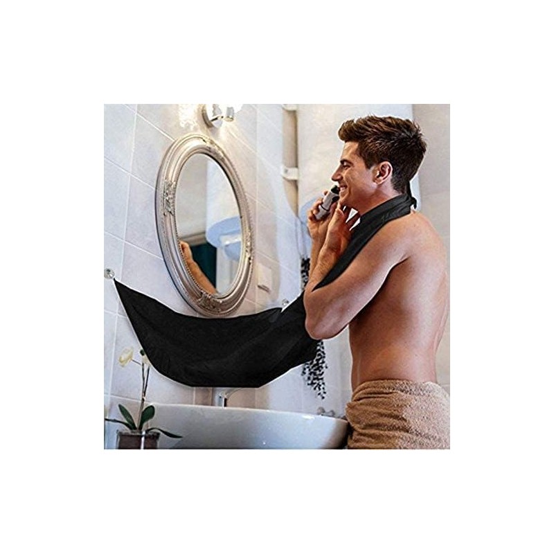 Emapoy Beard Bib Beard Apron, Beard Hair Catcher, Waterproof Beard
