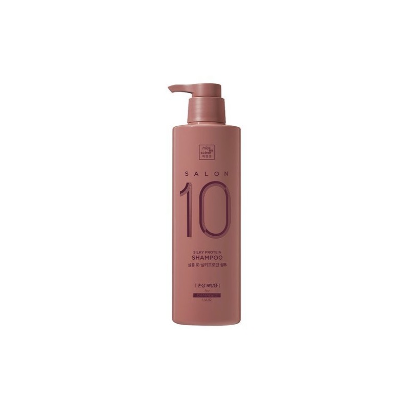 미쟝센 살롱10 실키프로틴 샴푸 600g Mise En Scène Salon10 Silky