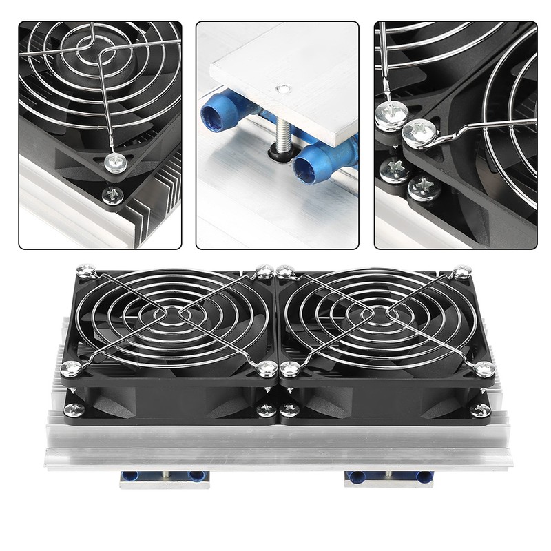 120W Semiconductor Thermoelectric Cooler Peltier Refrigeration Water Cooling Device