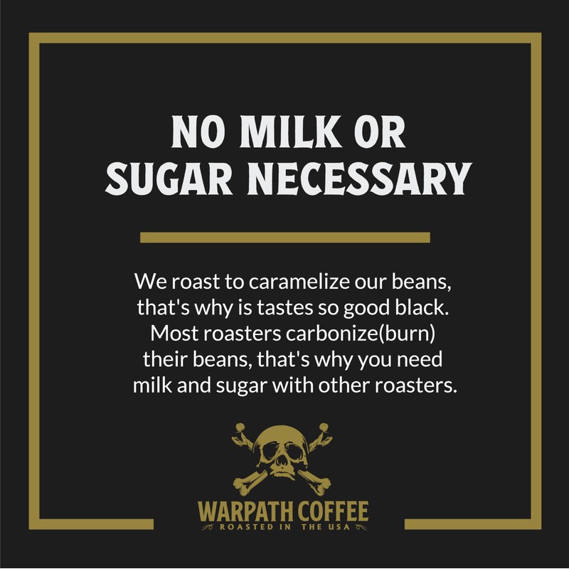 Warpath Coffee Light Roast Ground Coffee, Vanilla Hazelnut Blend, High