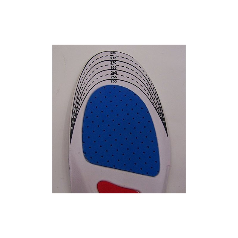Comfortable, shock-absorbing insole, cushion, odor resistant, suitable for a wide