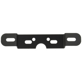 Daytona SKYWAVE250 71453 Motorcycle Slant Number Stay, Black, Steel, For Genuine Rear Fenders