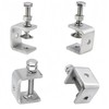 4 Pcs 304 Stainless Steel C Clamp, WizeFolk Tiger Clamp,