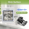 SDRZJX 2PCS Dishwasher Lower Rack Holders Rack Fixing Clips Tine