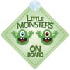 Children on Board Car Sign - Little Monsters Design with