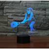 SUPERHONGJIHAO Night Light for Kids 3D Tennis Players Led Lamp