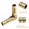 Hordion 2PCS 5/16" Hose Barb Fitting 90 Degree Elbow Connector,