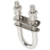 NovelBee 316 Stainless Steel Heavy Duty Stern Bow Eye U