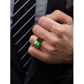 Stainless Steel Ring Men Black Ring Mens Thumb Rings Size 9 Men Signet Ring