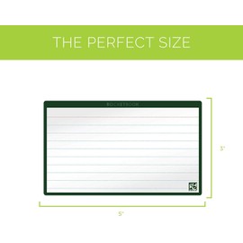 ROCKETBOOK Cloud Cards - Reusable Index Note Cards with 1 Pilot FriXion ColorStick Pen & 1 Microfiber Cloth Included - Single Set of 80