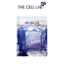 The Cell Lab Skin Temperature -7 C Mask Pack Celltone Soothing Moisture Recharge Mask (5 sheets) / 더셀랩 피부온도-7 C마스크팩 셀톤 수딩 진정 수분충전 마스크(5매입)