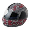 Helmet Dress Full Face Motorcycle Helmet Cover Python Snake