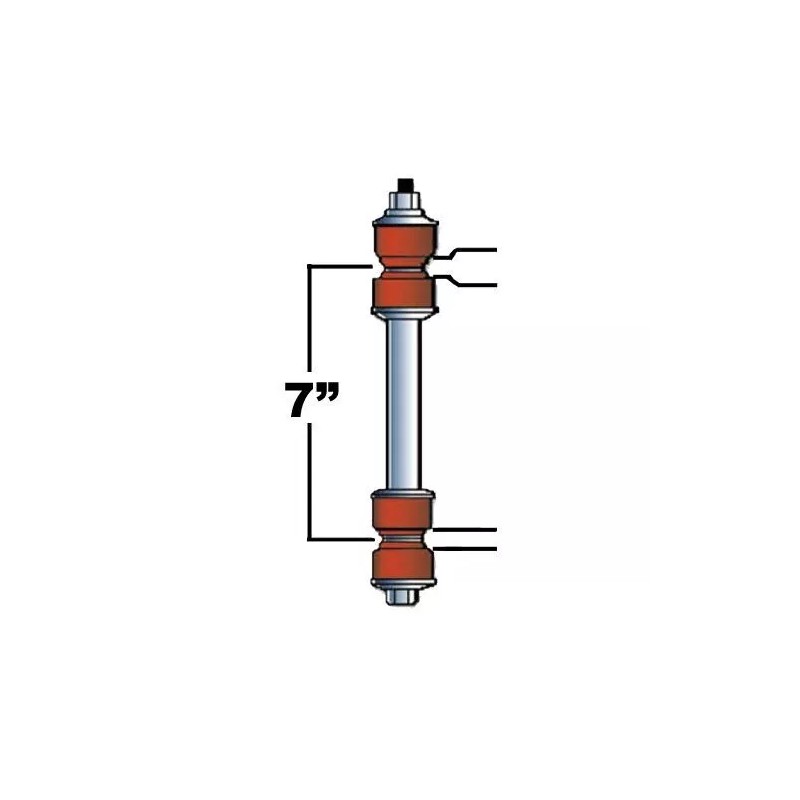 SSM Heavy Duty Sway Bar End Links Extended +1" 2003-2009