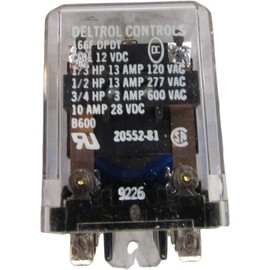 21012-82, Power Relay 24VDC 30A 3PST-NO ((80.26mm 59.69mm)) Flange Mount (2 Items)