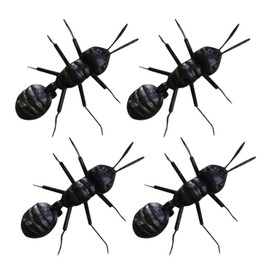 Yardwe 4 Pcs Mini Ant Figurine Vintage Metal Ant Statue Miniature Animal Garden Sculpture Desktop Ornament for Garden Home Office Decor