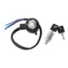 YHMTIVTU Ignition Switch Lock with Key Fit For Harley Sportster