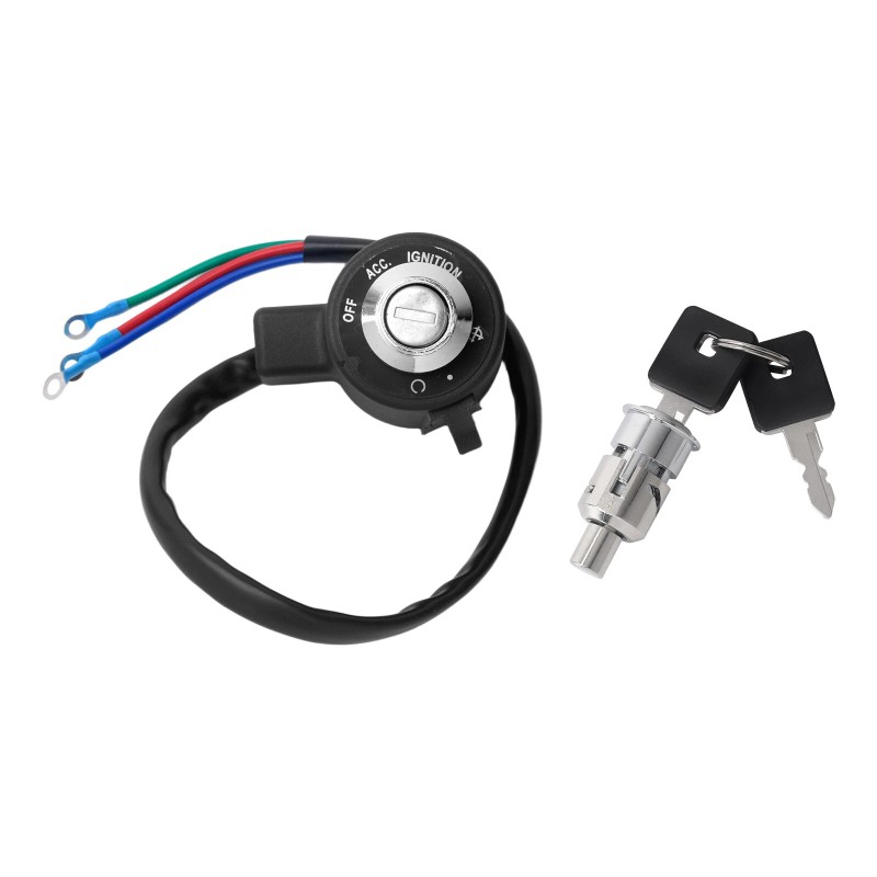 YHMTIVTU Ignition Switch Lock with Key Fit For Harley Sportster