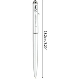 Risprsulen Silver Money Checker Pen Marker Fake Bill Detector Pens for W/UV LED Light Easy to Check Counterfit Cash Detector Checkers