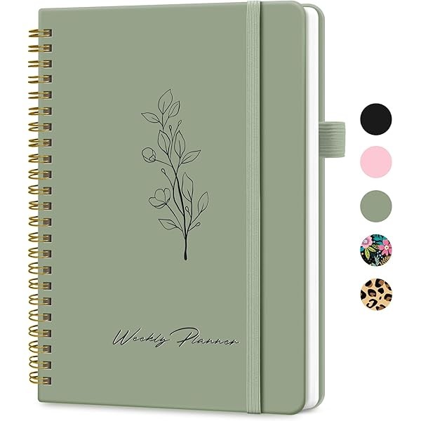 Undated Weekly Planner, Weekly To Do List Notebook with Goal
