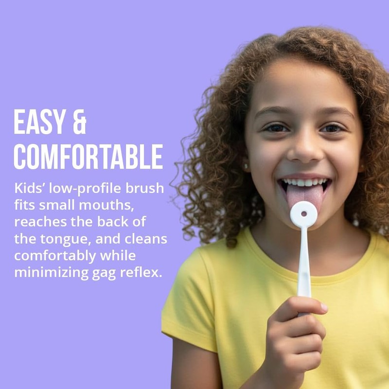 Raspador de lengua para niños Peak Essentials TUNG Kids –