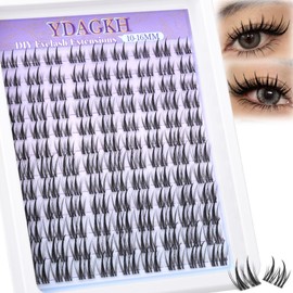 Lash Clusters with Spikes Anime Cluster Eyelashes Spiky Individuals Lashes Invisible Band Wispy Lash Extension Manga Cluster Eyelash Extension 10-16mm DIY Doll Natural Lash Extension