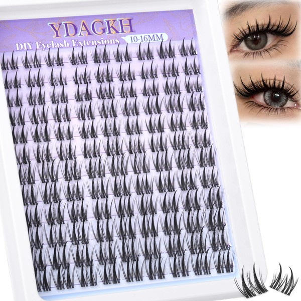 Lash Clusters with Spikes Anime Cluster Eyelashes Spiky Individuals Lashes