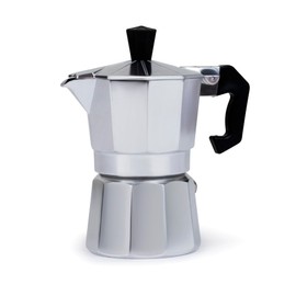 1 Cup Espresso Coffee Maker – Durable Aluminum, Fast Brewing, Sleek Design