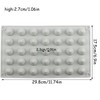 AIBOYA 35 Cavity Raspberry Silicone Candy Molds
