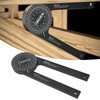0~360° Woodworking Protractor Aluminium Alloy Angle Finder Angle Measuring Tool