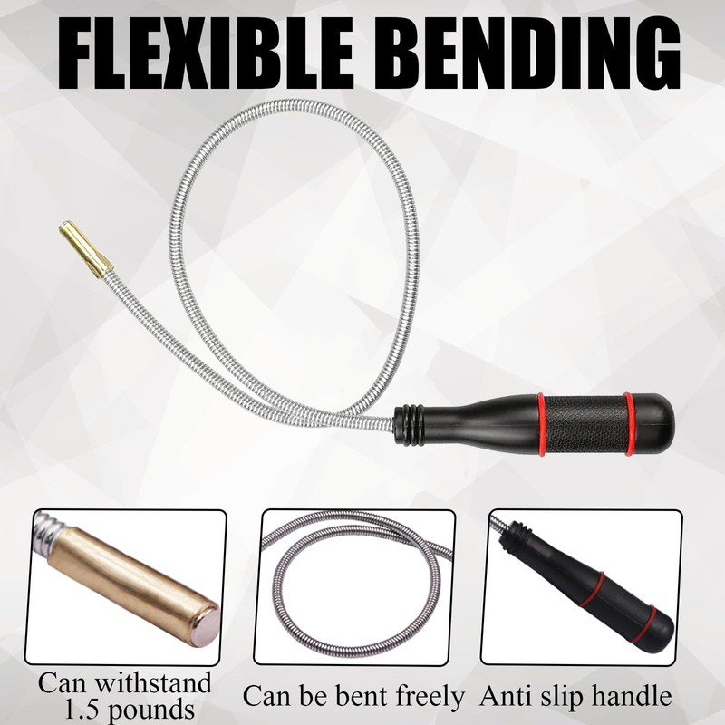 YOUTHLOXUS 3 Pcs Magnetic Pickup Tool, Telescopic Magnetic Pickup Tool