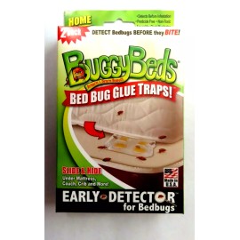 Buggy Beds  Bed Bug Glue Traps  Package of 2 traps  # 70249   NEW