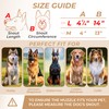 CleverTail German Shepherd Muzzle for Large Sized Dog – Metal