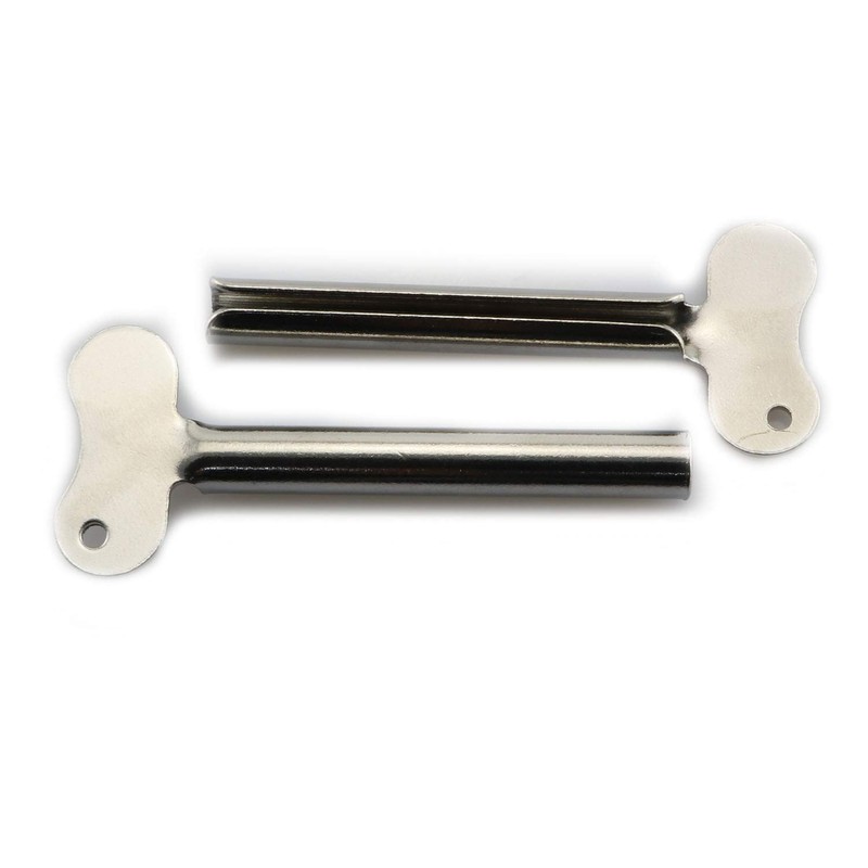 Pro Bamboo Kitchen 2pcs Stainless Steel Toothpaste Tube Squeezers for