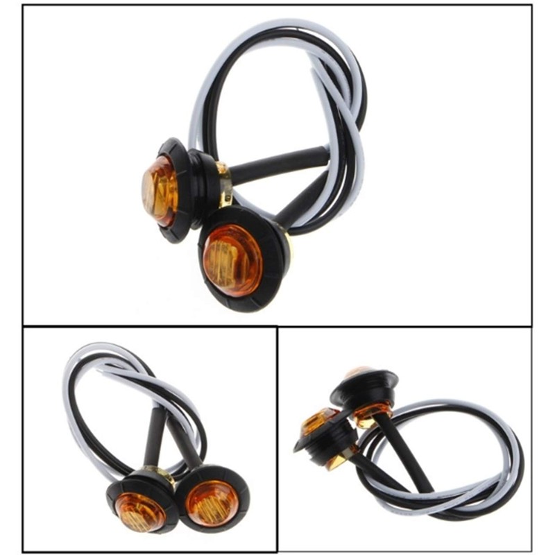S.fields.inc Cowl Turn Signal Side Marker LED Recessed Bike 2