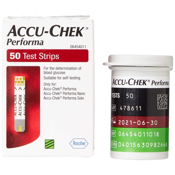 Accu-Check Performa Tablet Strips,50 Count (Pack of 1)