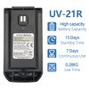 BAOFENG UV-21R Original Li-ion Battery Pack, High Capacity for UV-21R