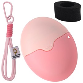 Sunscreen Applicator for Kids, 55ml Sunscreen Brush with Protective Cap BPA Free Refillable Roll On Sponge Applicator Portable Suncream Lotion Applicators for Kids Adults Families(Pink)