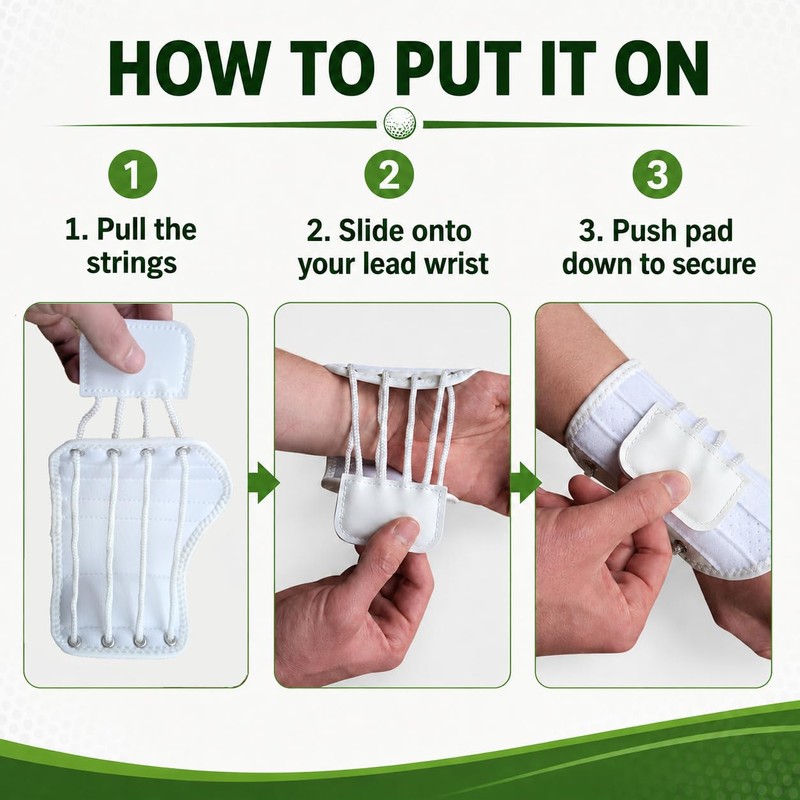 Golf Wrist Training Aid Brace for Right-Handed Golfers – Golf