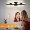 Myhaptim Modern LED 4 Lights Vanity Light for Bathroom Modern