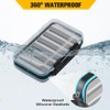 Fly Box for Fly Fishing Waterproof Double Clear Fly Fishing