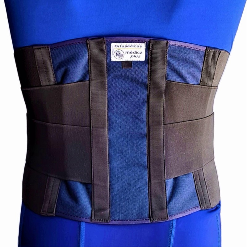 FAJA LUMBAR FAJA LUMBOSACRA ELASTICA VARILLAS DE ALUMINIO Y PLASTICO