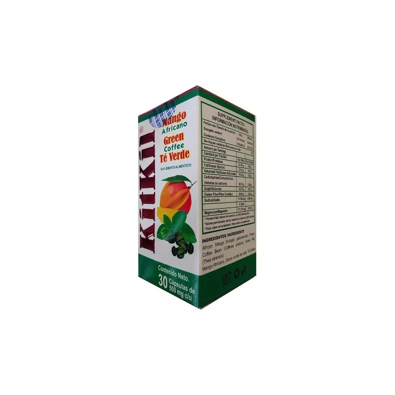 Ultradvance Kitkill Suplemento Nutricional Mango Africano 30 Cápsulas
