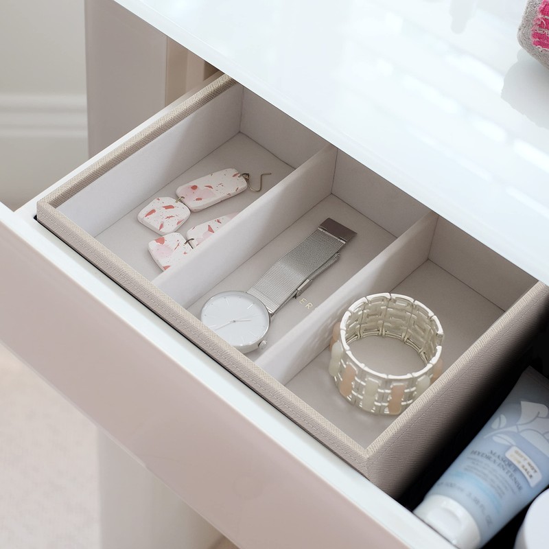 Stackers Taupe Classic Medium Jewellery Box Watch/Accessories Layer